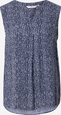 Tom Tailor Blouse Tops Blouse Dames Ultramarine Blauw
