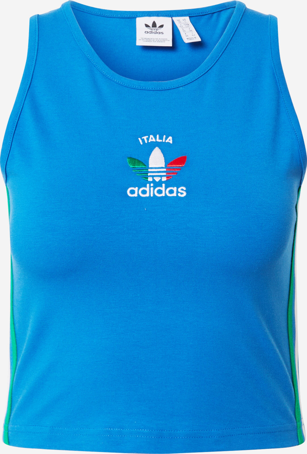 Adidas Originals Crop Tops Top Dames Blauw