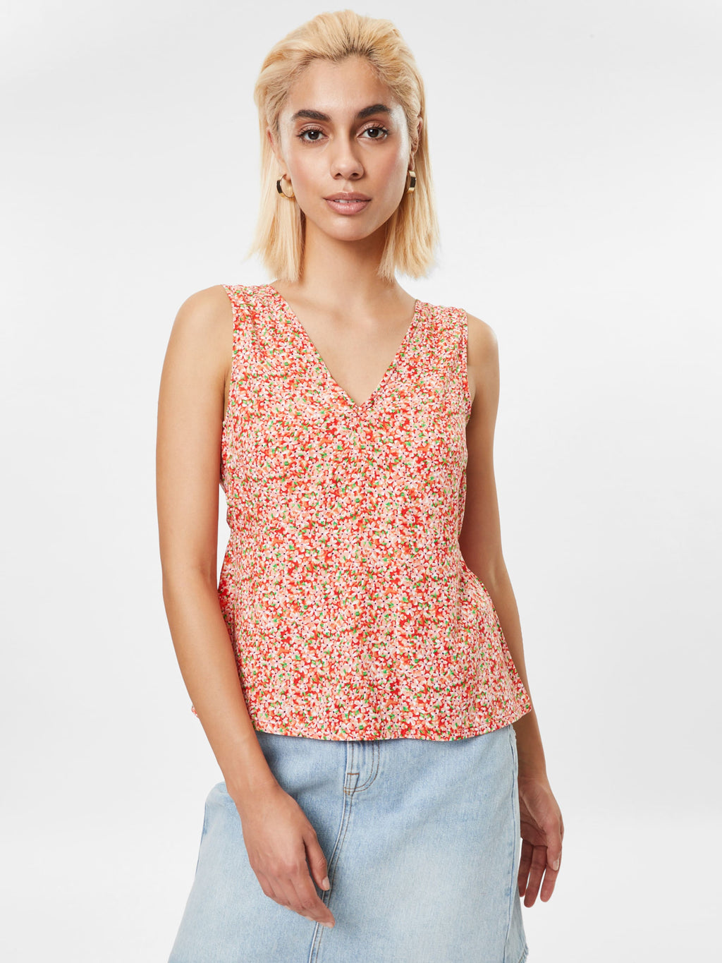 Dorothy Perkins Mouwloze Shirts Top Dames Rood