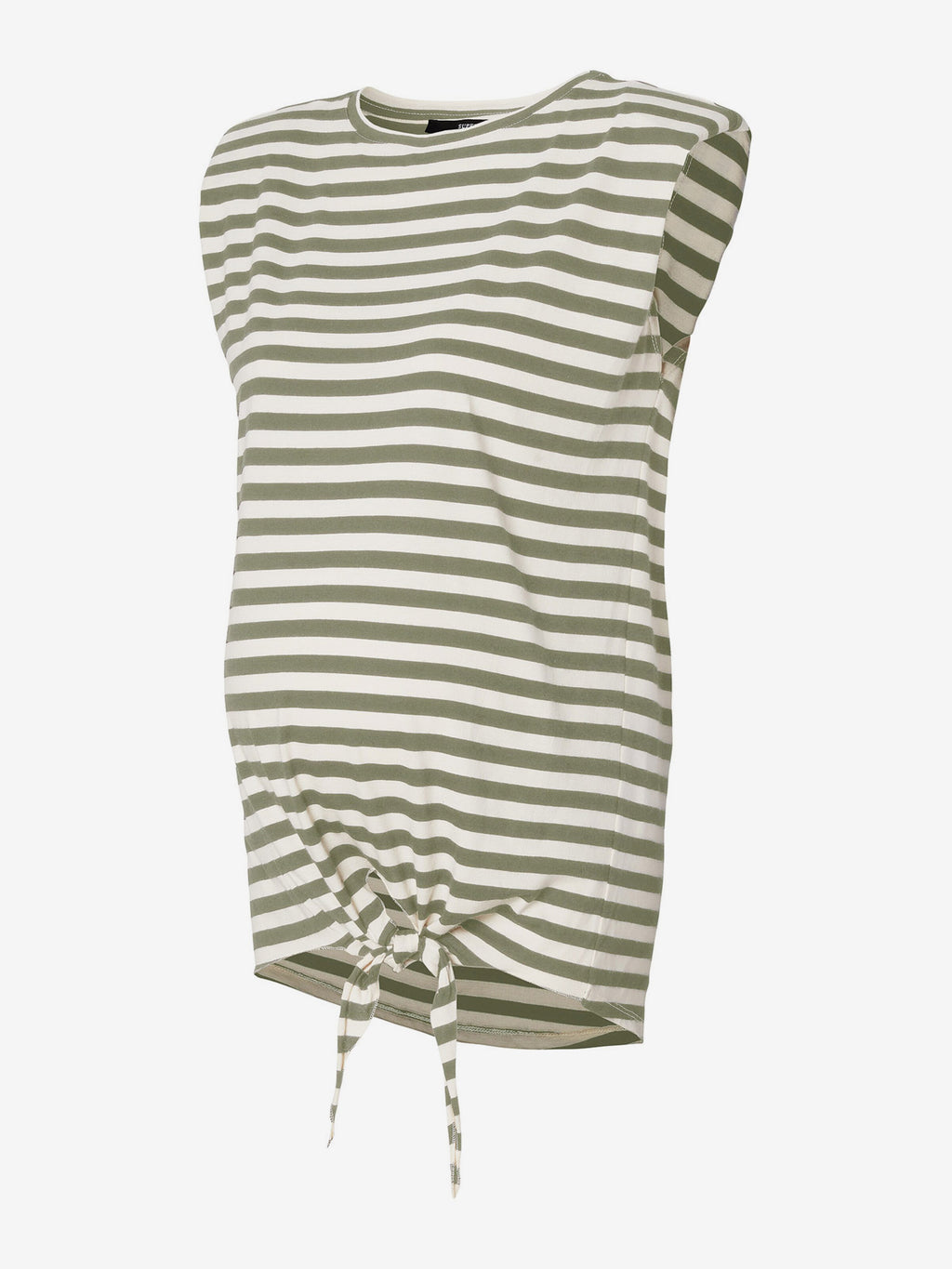 SUPERMOM Mouwloze Shirts Top Dames Kaki