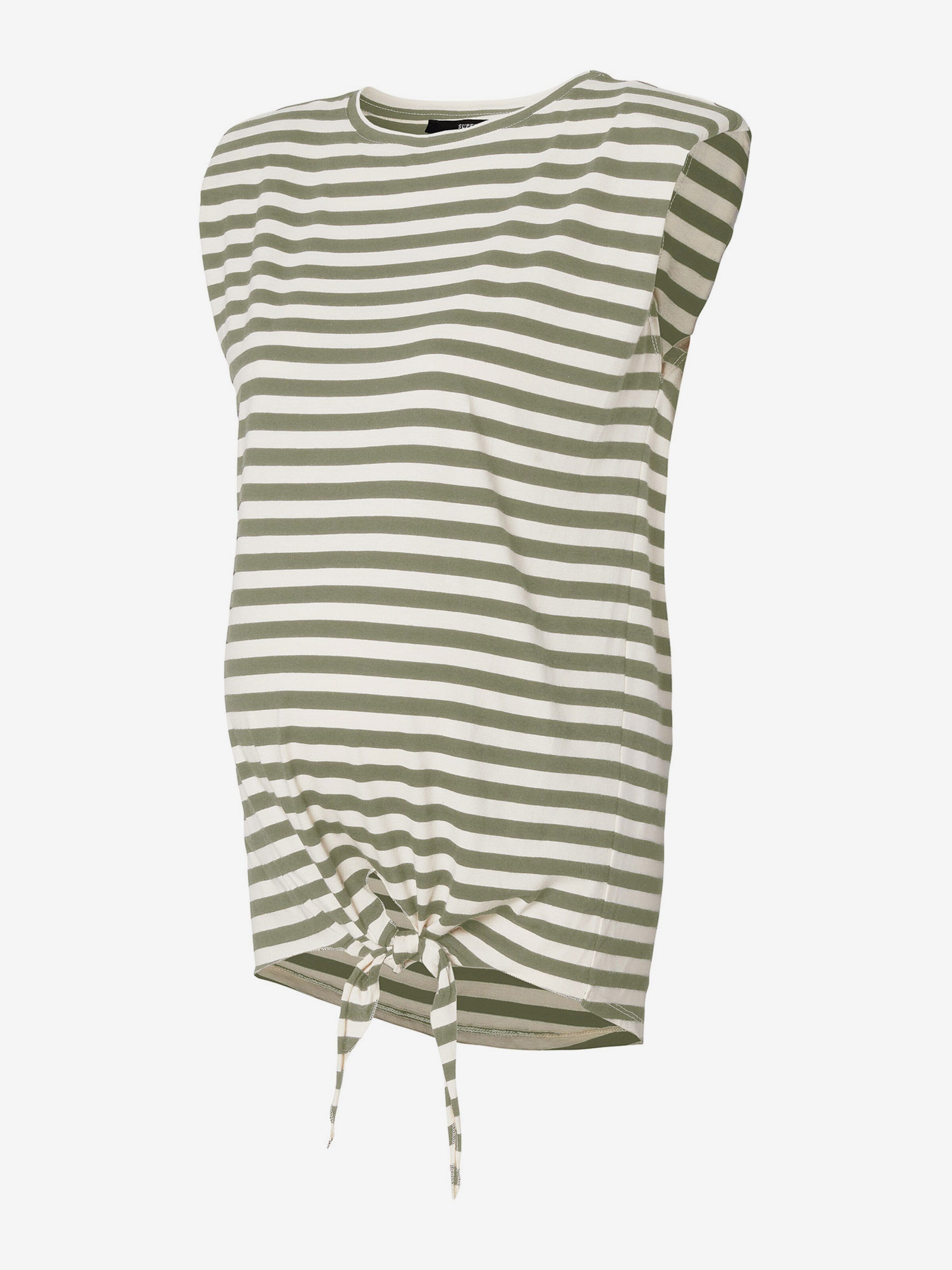 SUPERMOM Mouwloze Shirts Top Dames Kaki