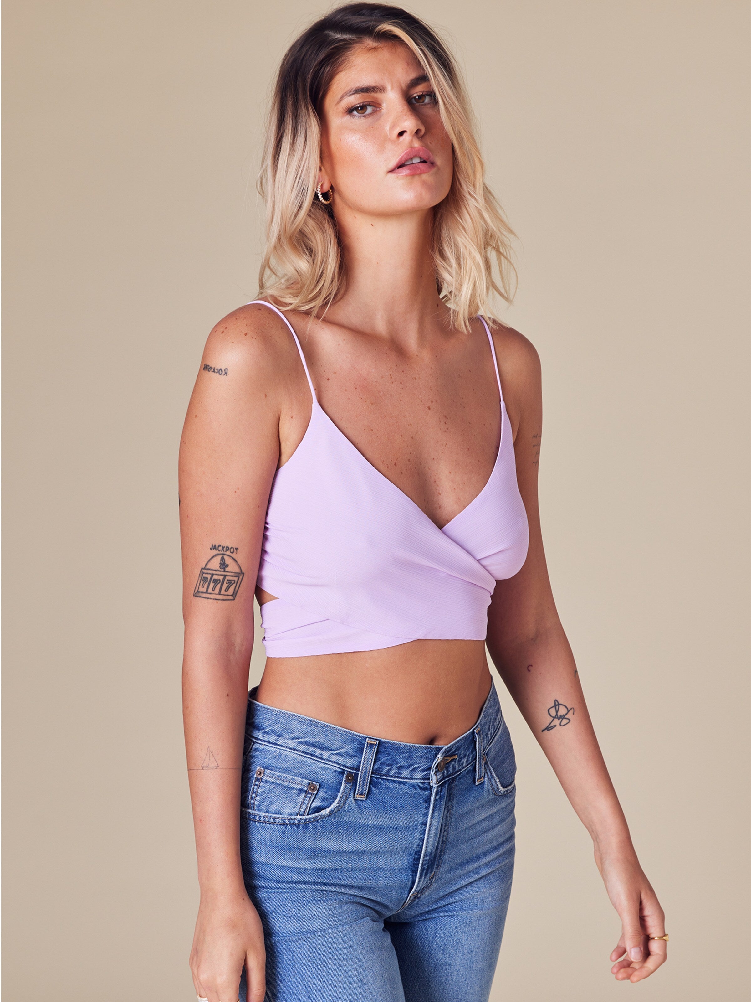  Crop Tops Top Charleen Dames Lila