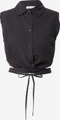 WEEKDAY Blouse Tops Blouse Leon Dames Zwart