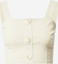  Tanktops Top Dames Parelwit