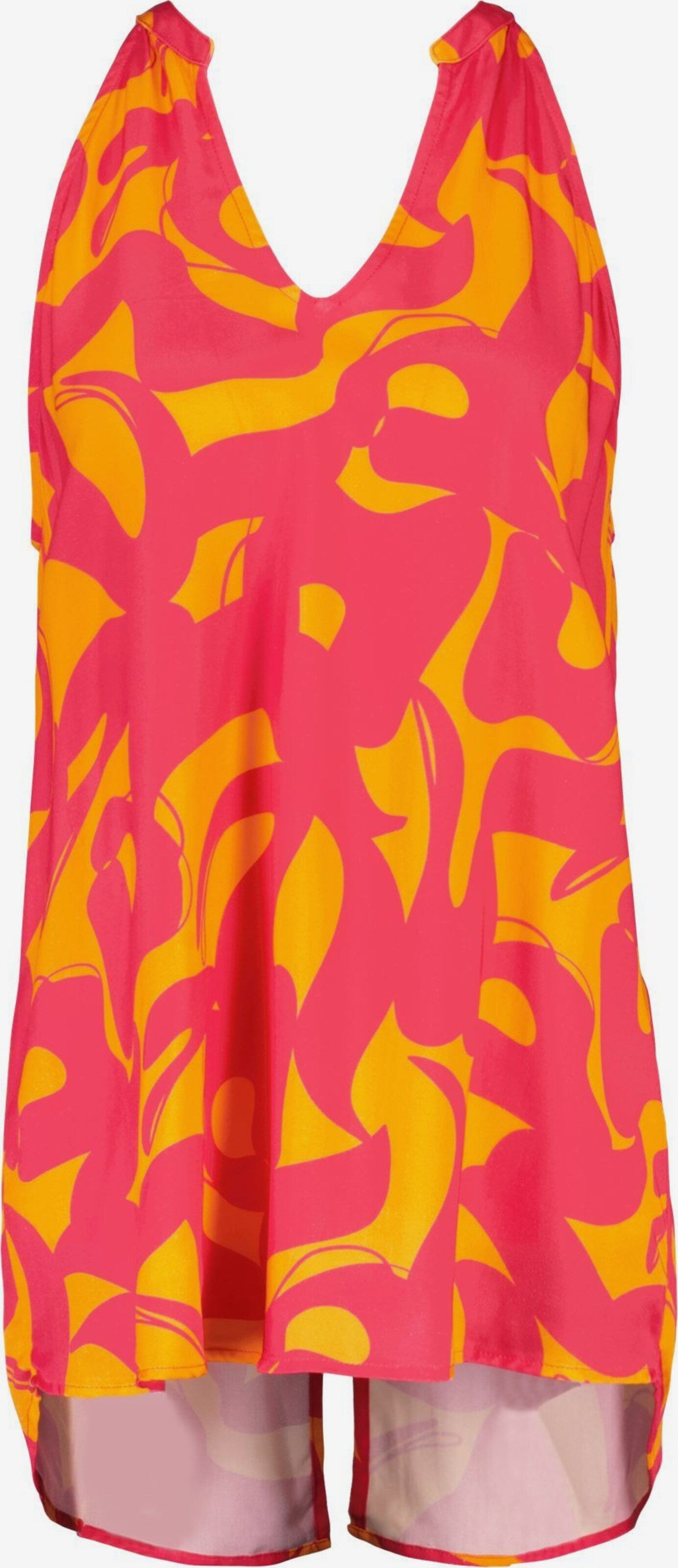  Tanktops Top ELLI Dames Mandarijn / Magenta