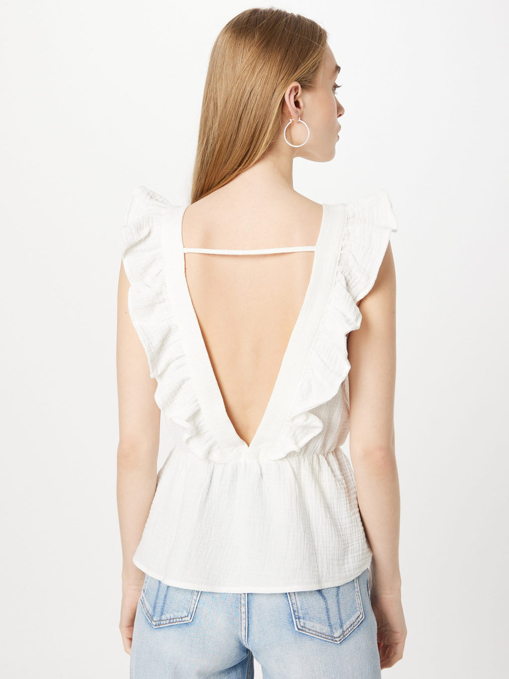 Vero Moda Blouse Tops Blouse NATALI Dames Wit