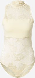 URBAN CLASSICS Mouwloze Shirts Shirt Body Dames Lichtgeel