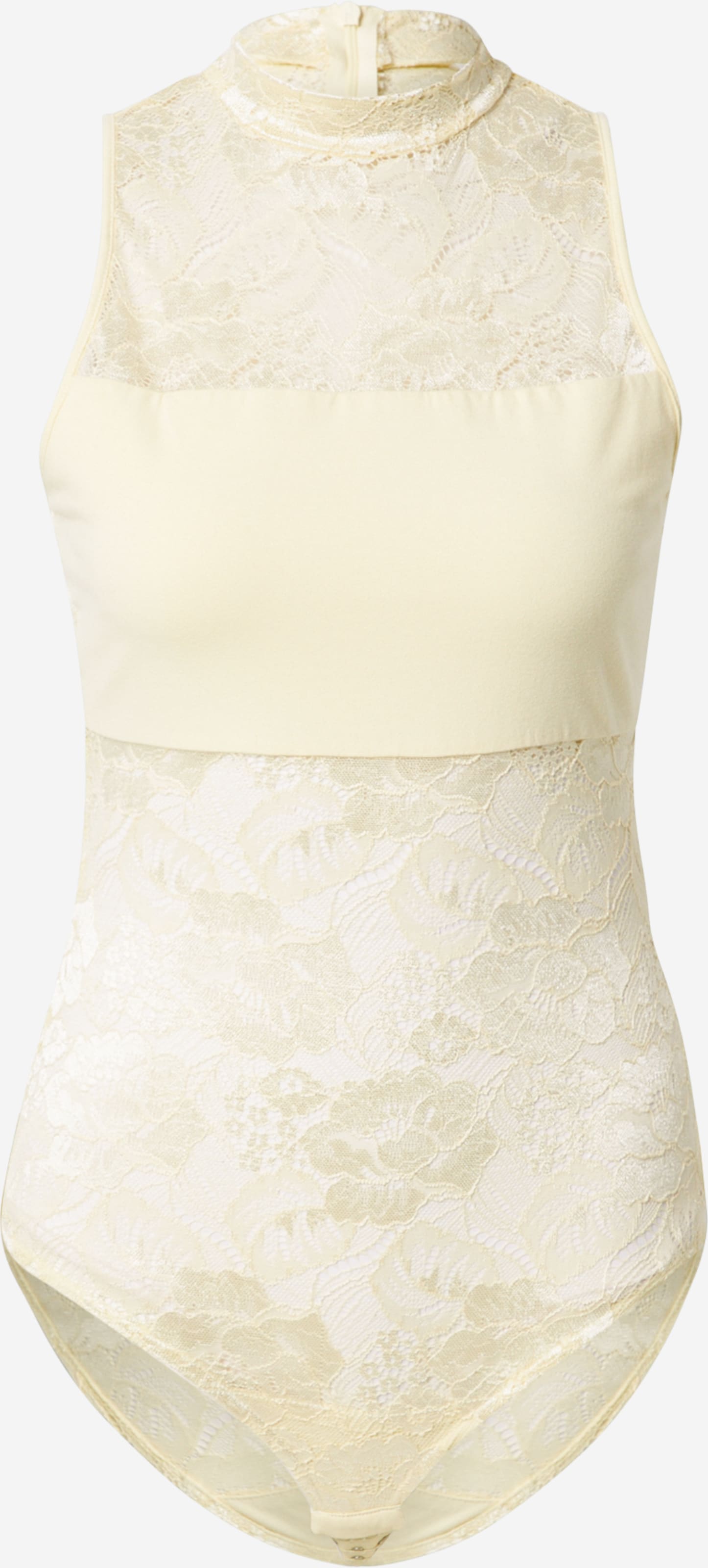 URBAN CLASSICS Mouwloze Shirts Shirt Body Dames Lichtgeel