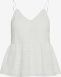 Vero Moda Kanten Tops Top Honey Dames Wit