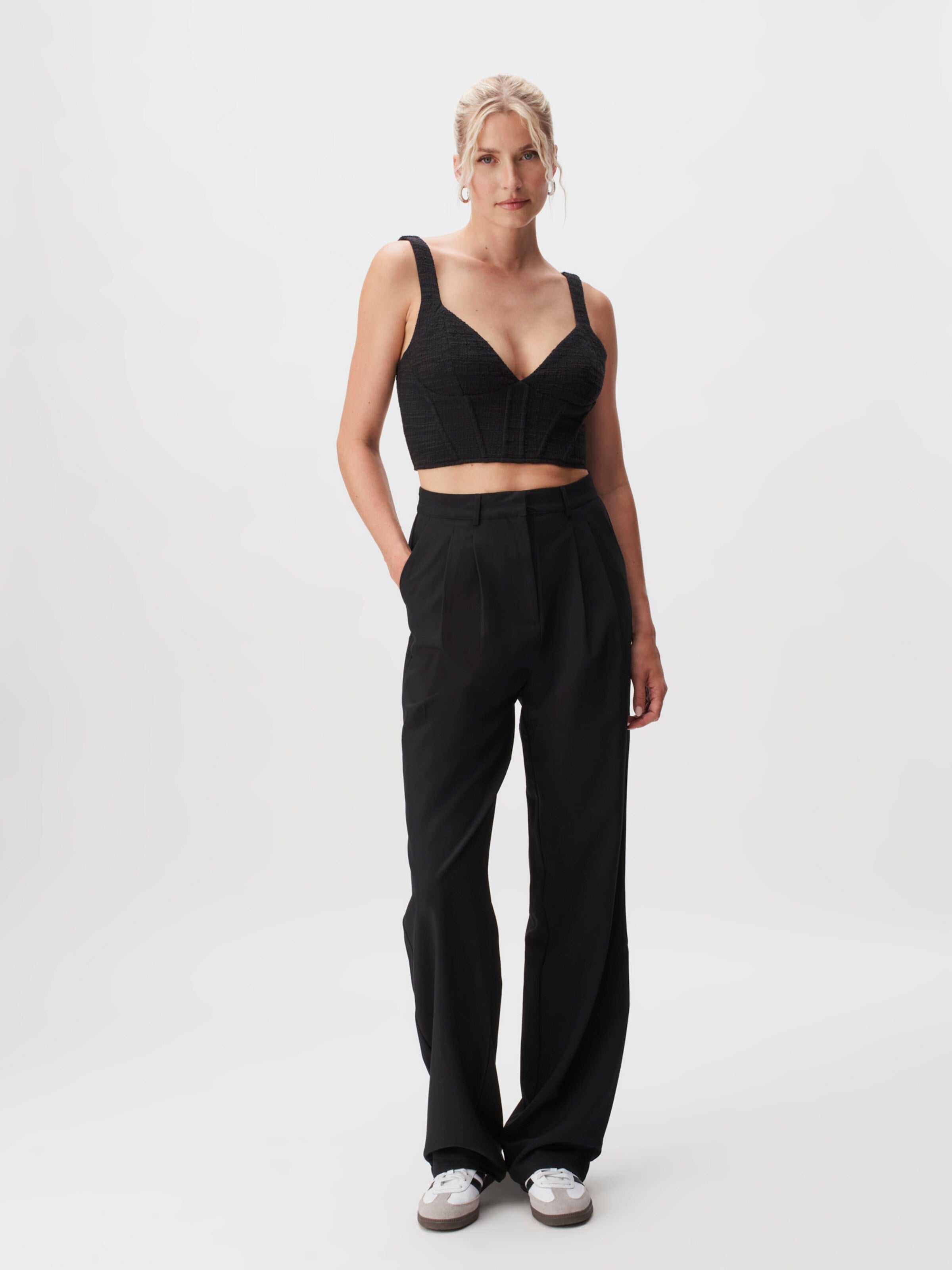  Tanktops Top Lenni Dames Zwart