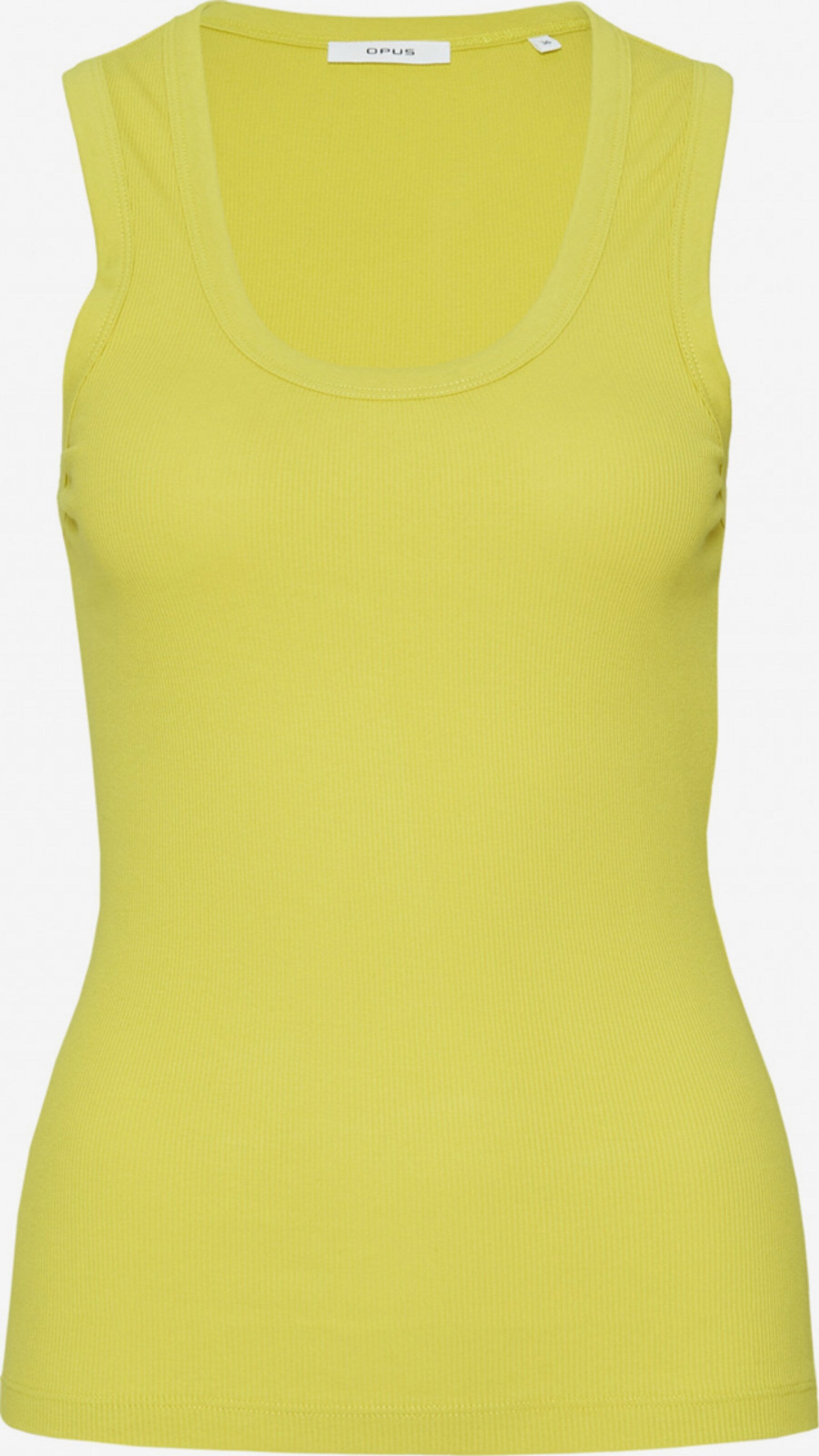 OPUS Mouwloze Shirts Top Itto Dames Lichtgroen