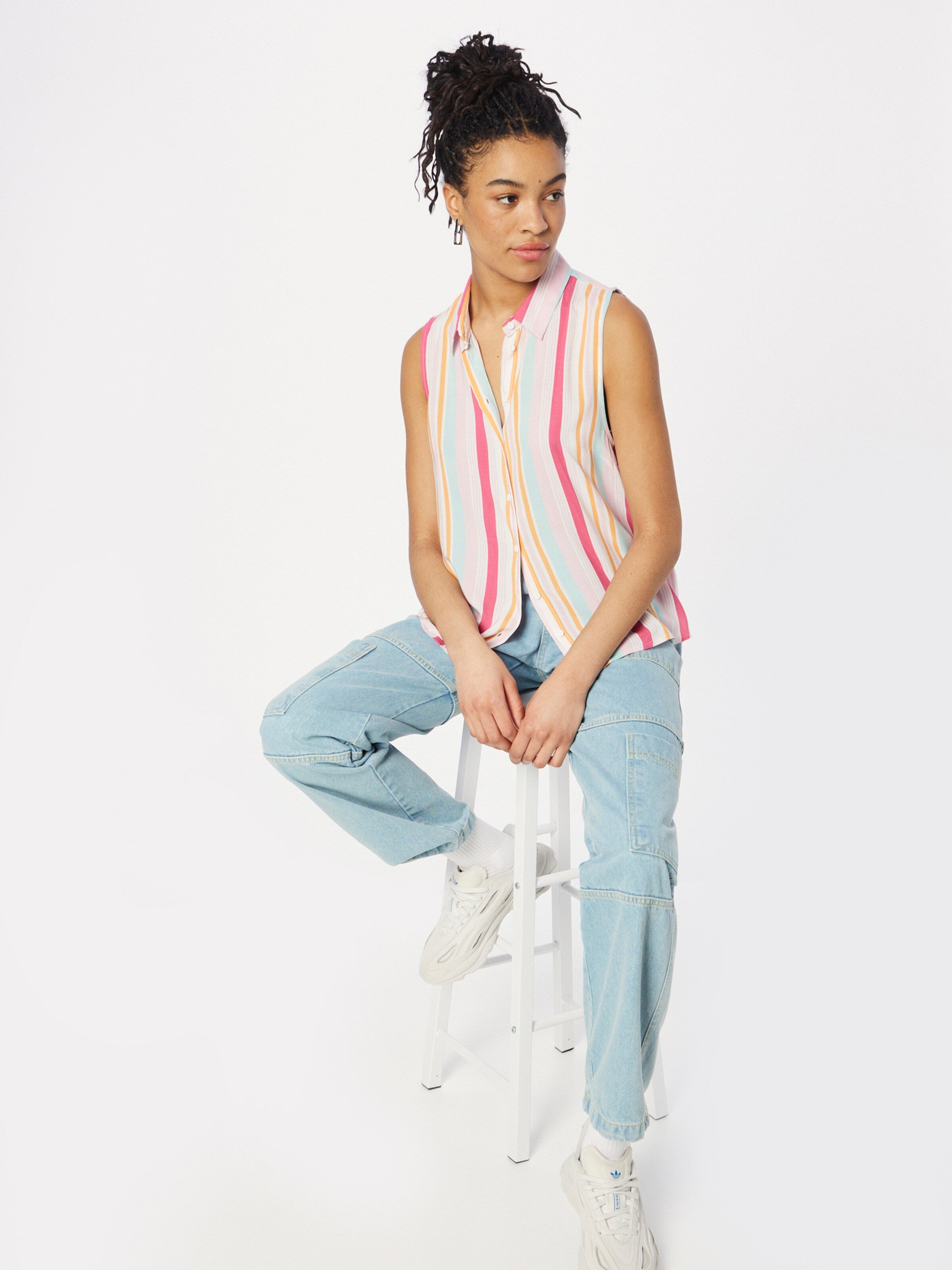 ICHI Blouse Tops Blouse VERA Dames Pink / Rosa