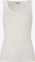 MbyM Mouwloze Shirts Top Angelika Dames Natuurwit