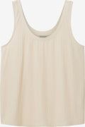 Tom Tailor Tanktops Top Dames Lichtbeige