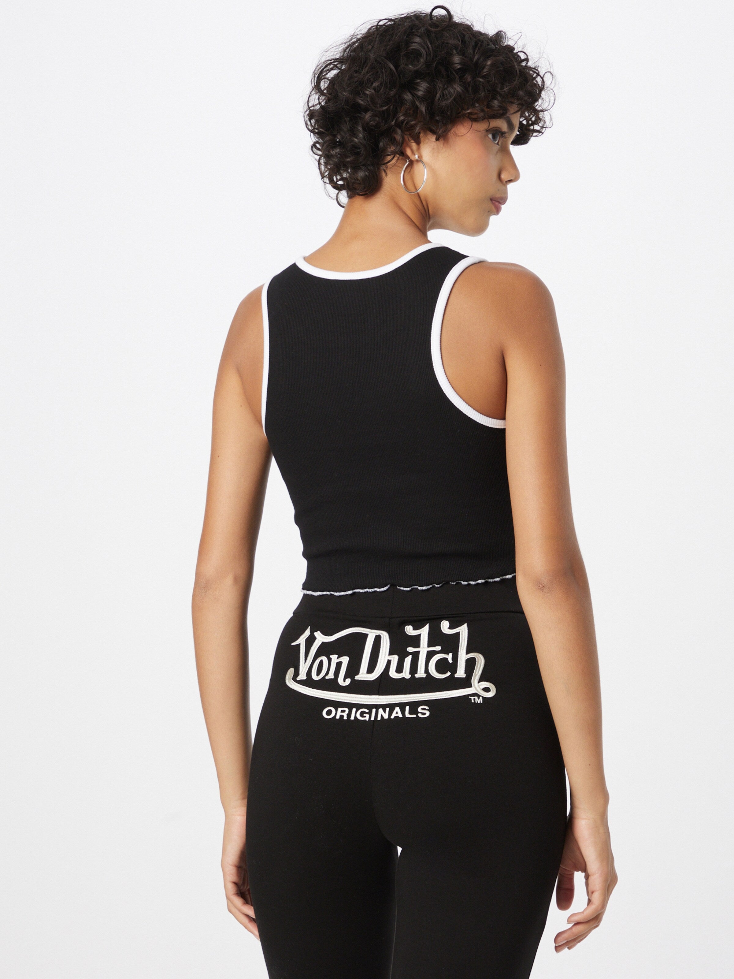 Crop Tops Top ASHLEY Dames Zwart