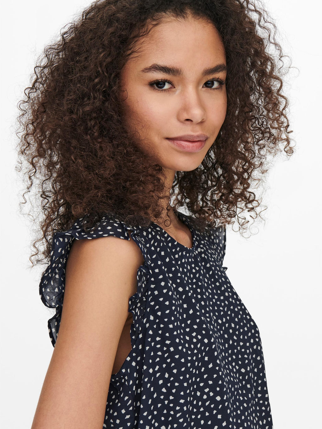 ONLY Blouse Tops Blouse Ann Dames Nachtblauw