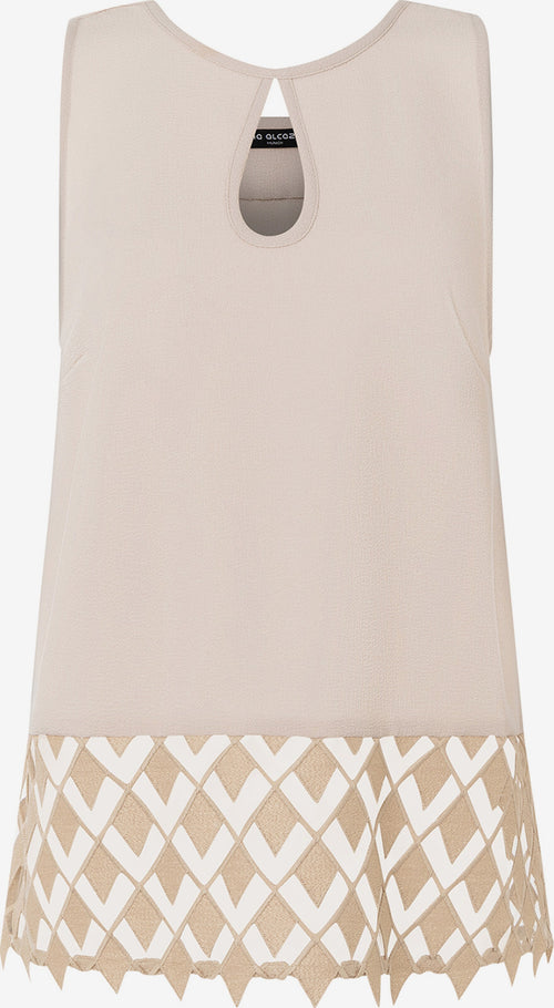 Ana Alcazar Uitgaanstops Top Lacara Dames Beige