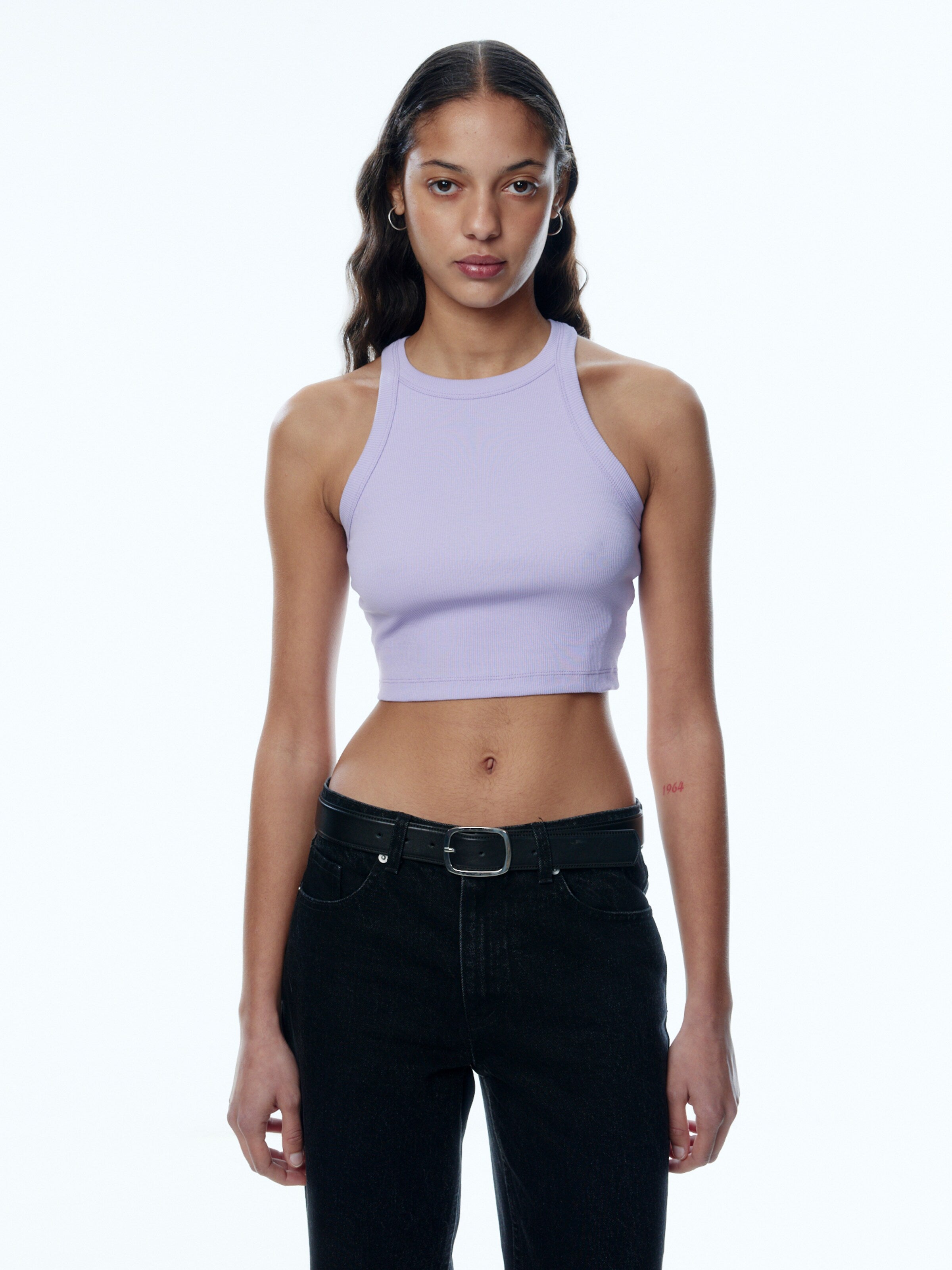 EDITED Crop Tops Top Lasmina Dames Lila