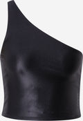  Crop Tops Top INFINITY Dames Zwart