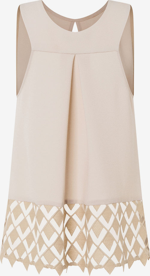 Ana Alcazar Uitgaanstops Top Lacara Dames Beige