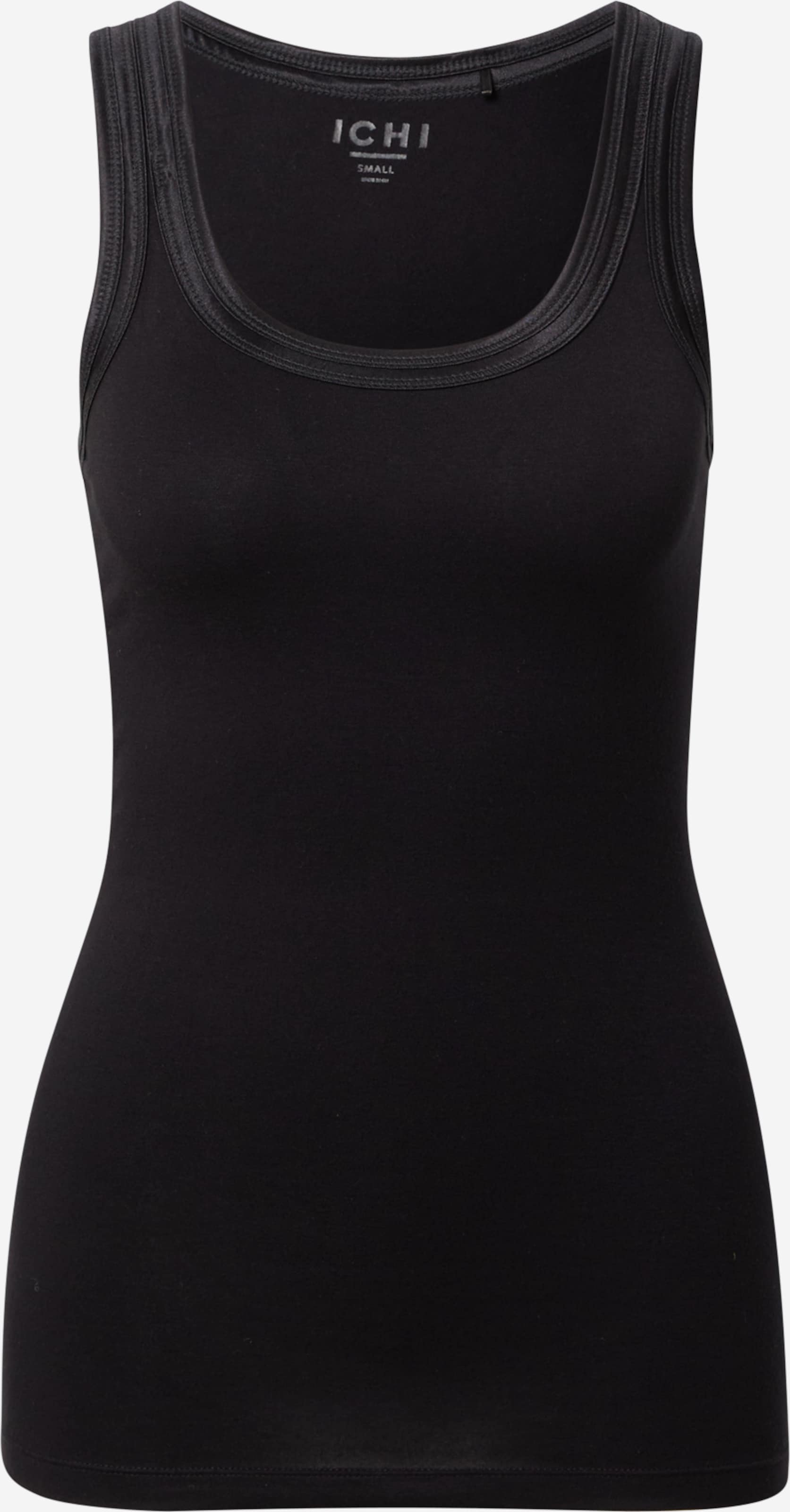 ICHI Tanktops Top Ihzola Dames Zwart