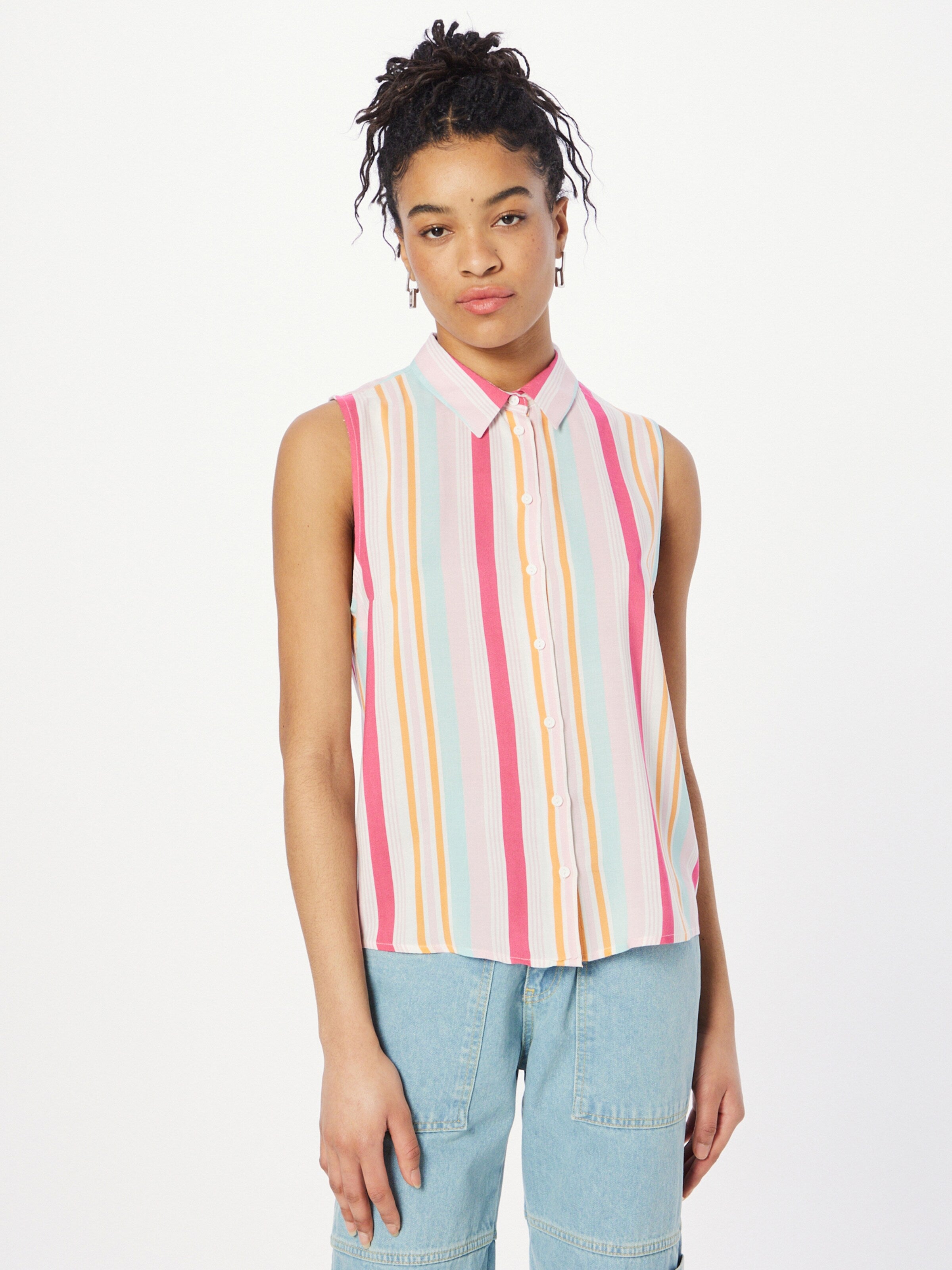 ICHI Blouse Tops Blouse VERA Dames Pink / Rosa