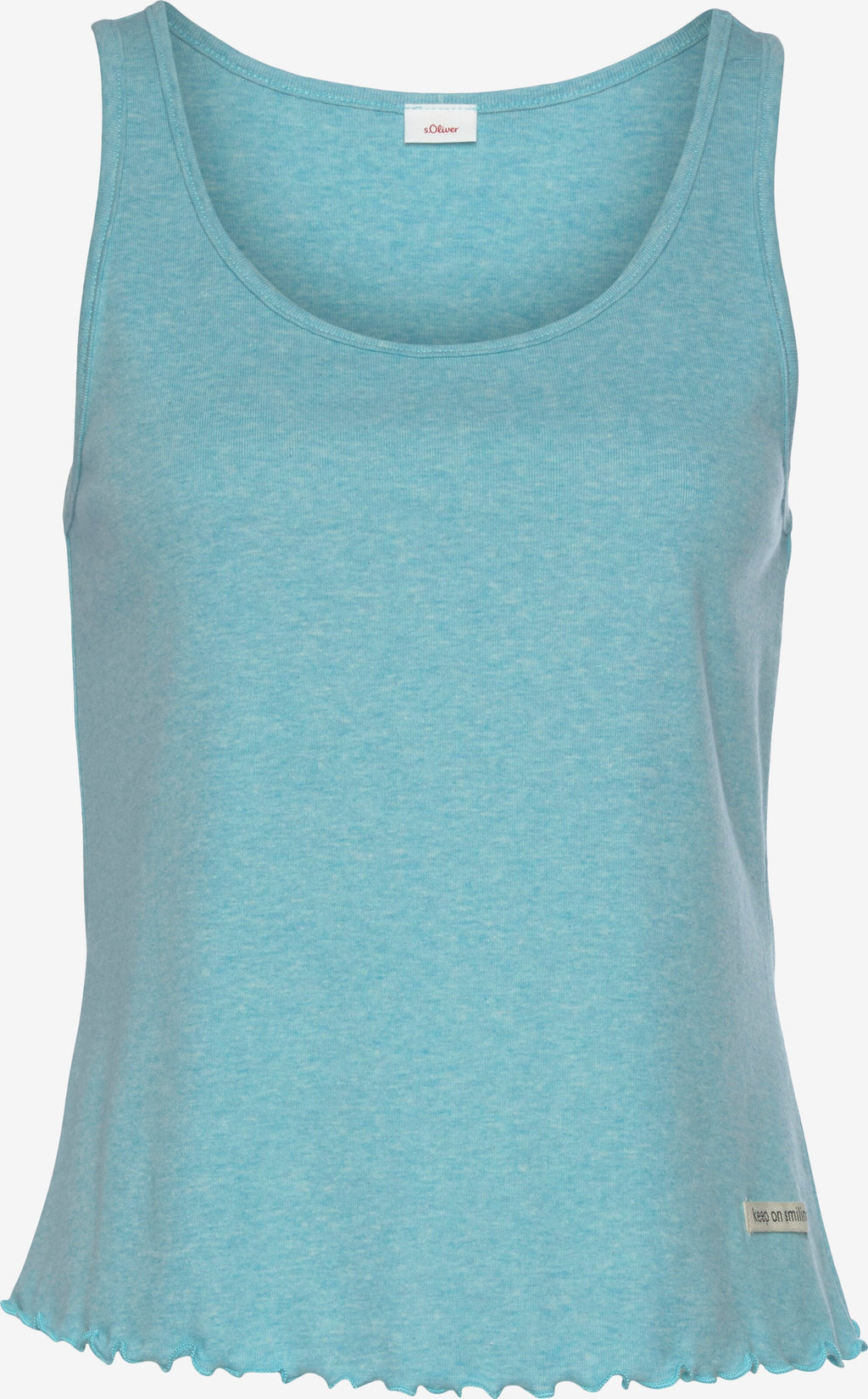 S.Oliver Tanktops Top Dames Groen