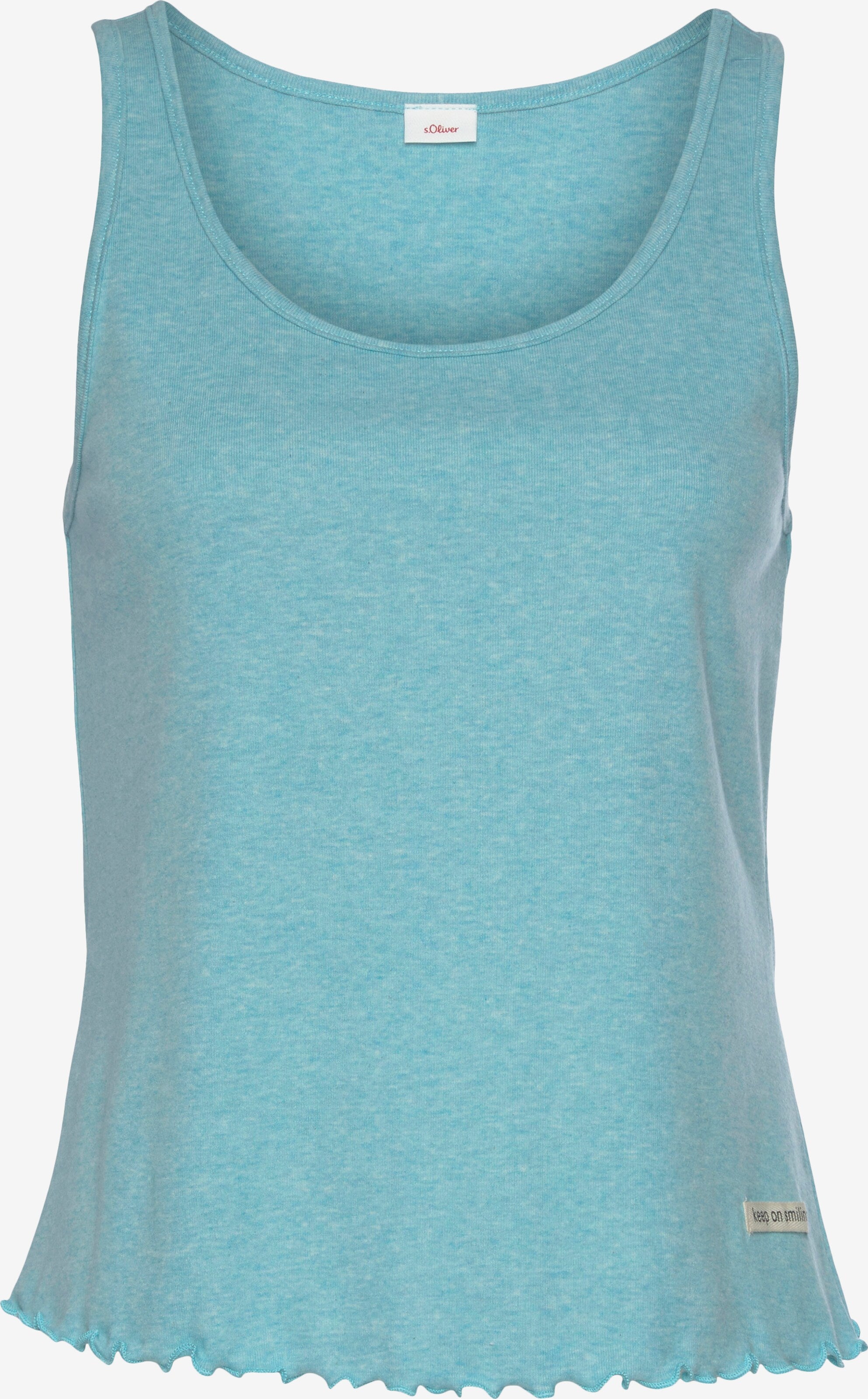 S.Oliver Tanktops Top Dames Groen