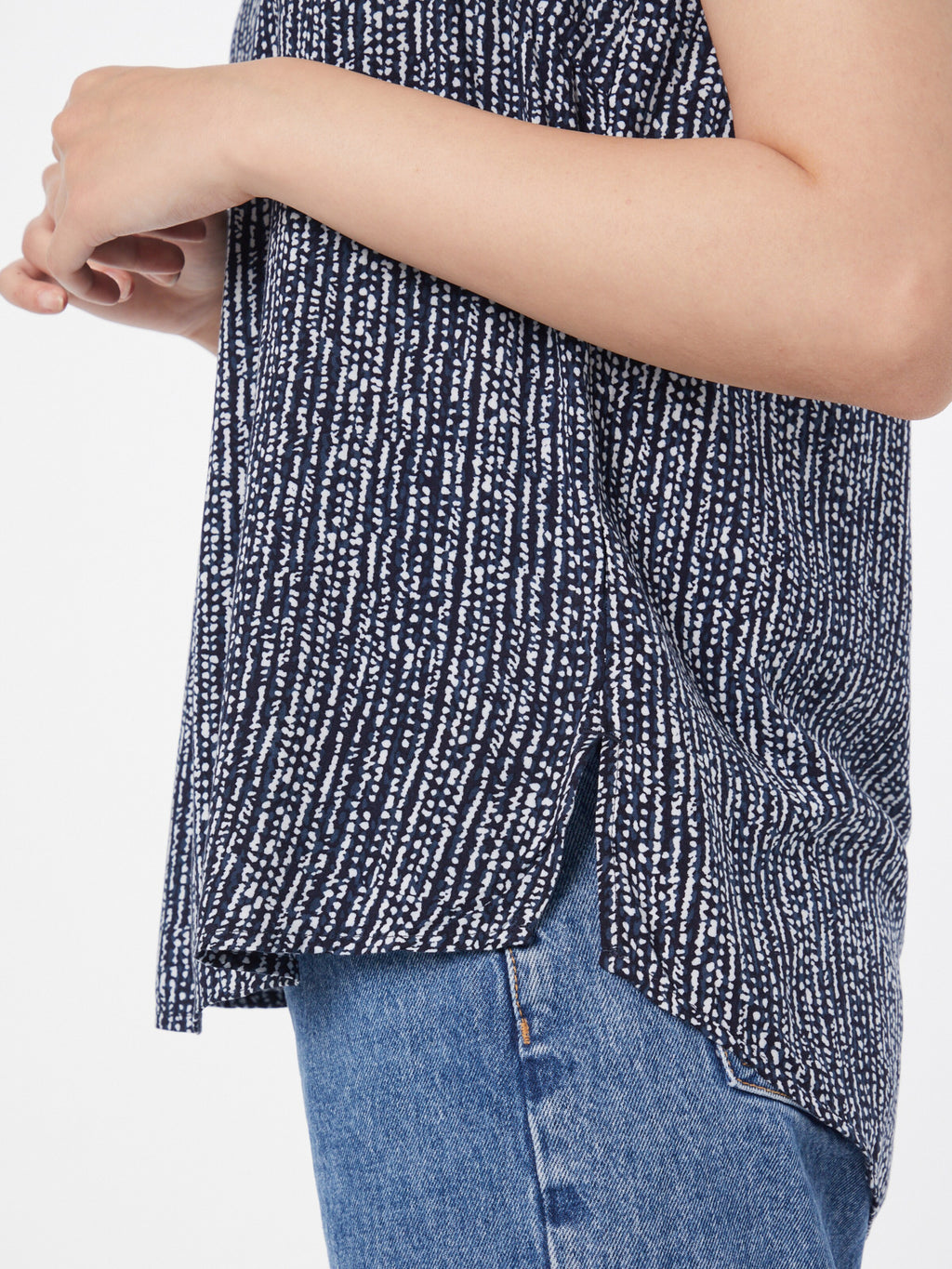 Tom Tailor Blouse Tops Blouse Dames Ultramarine Blauw