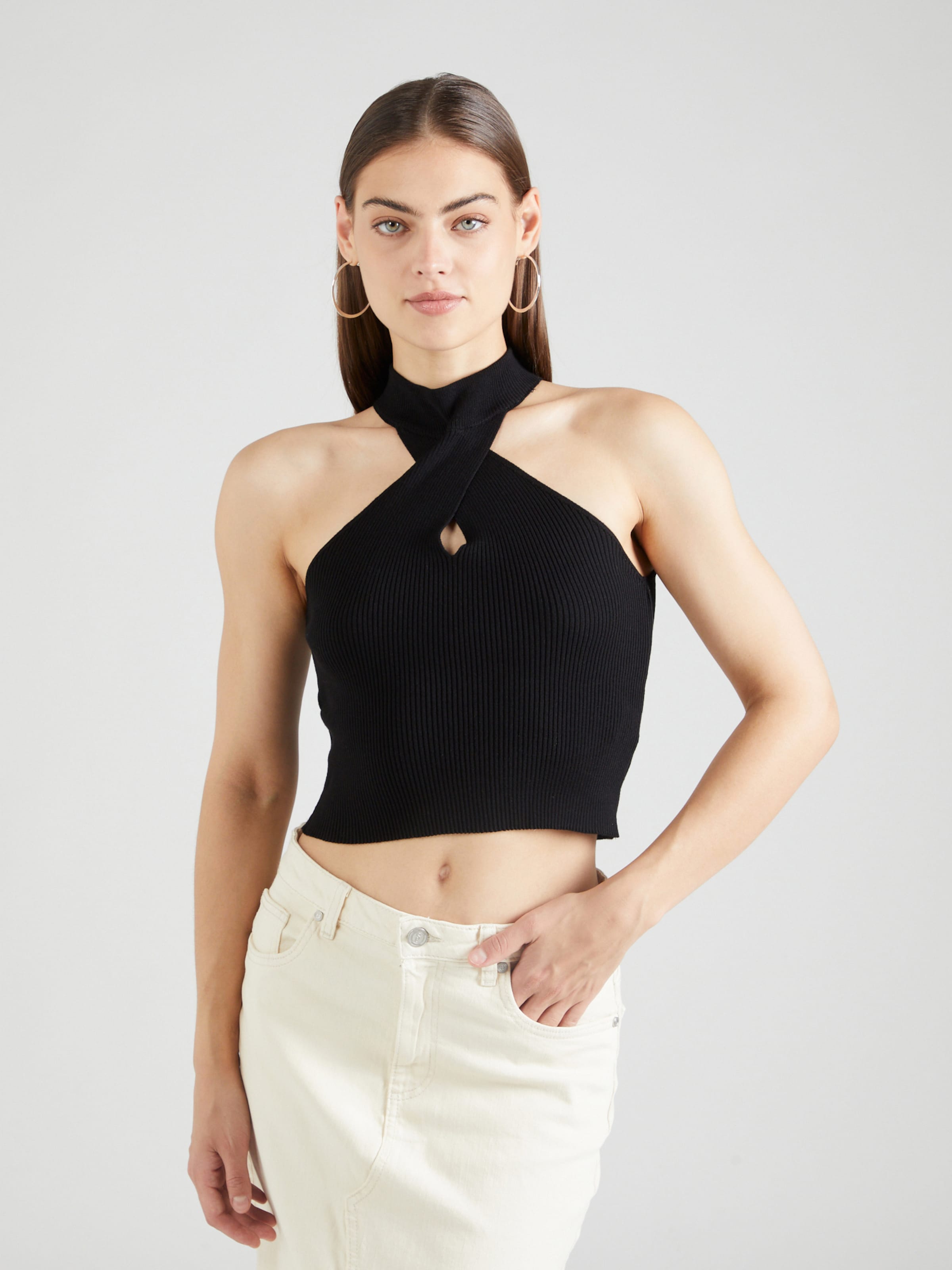 About You Uitgaanstops Top Paula Dames Zwart