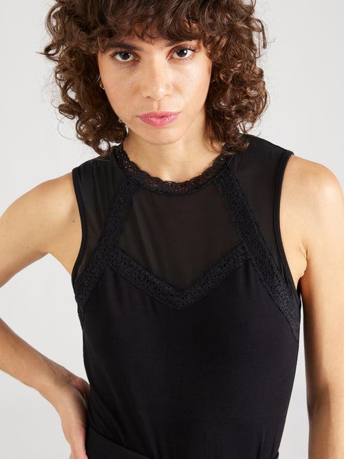 About You Kanten Tops Top Rosalie Dames Zwart
