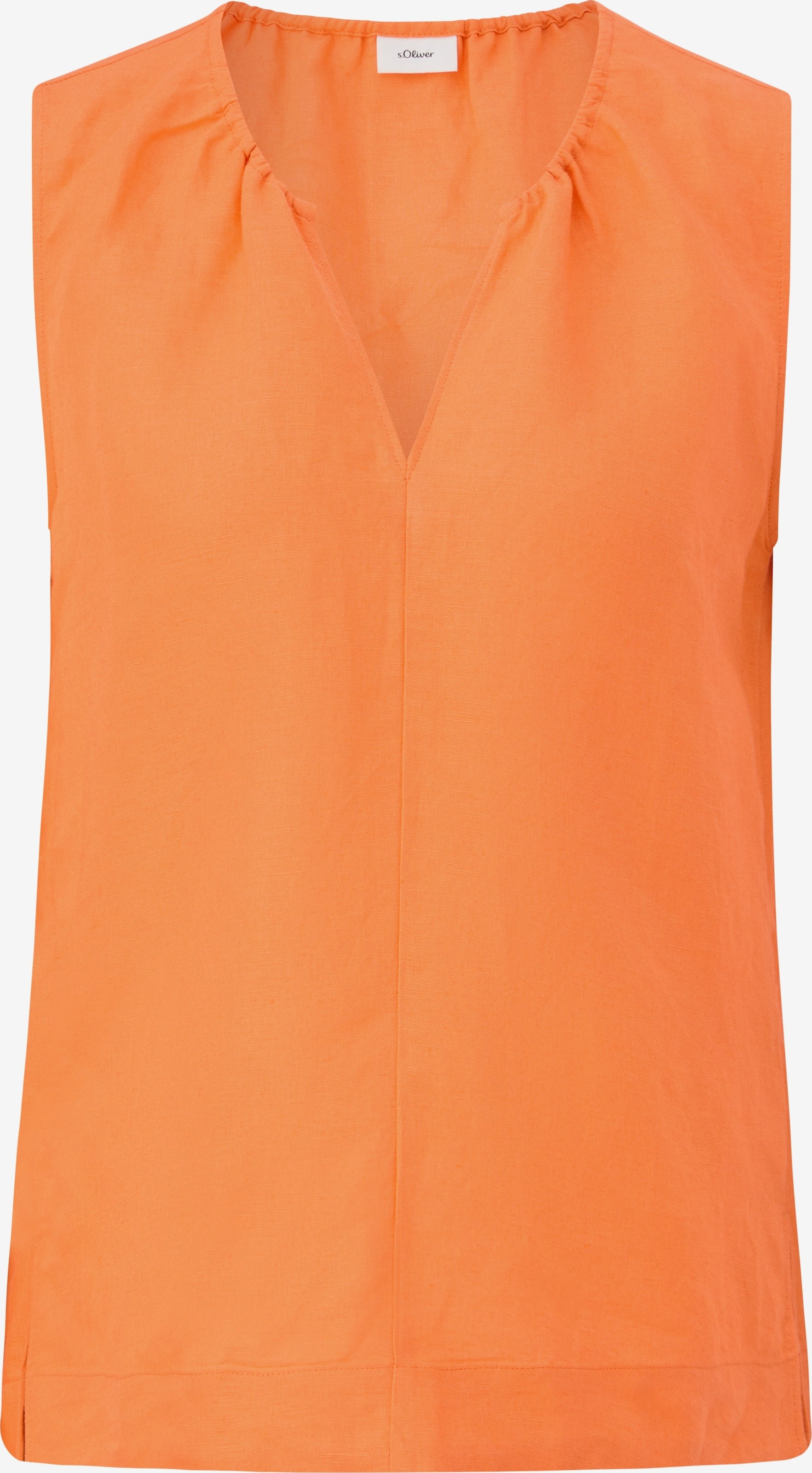 S.Oliver BLACK LABEL Blouse Tops Blouse Dames Abrikoos