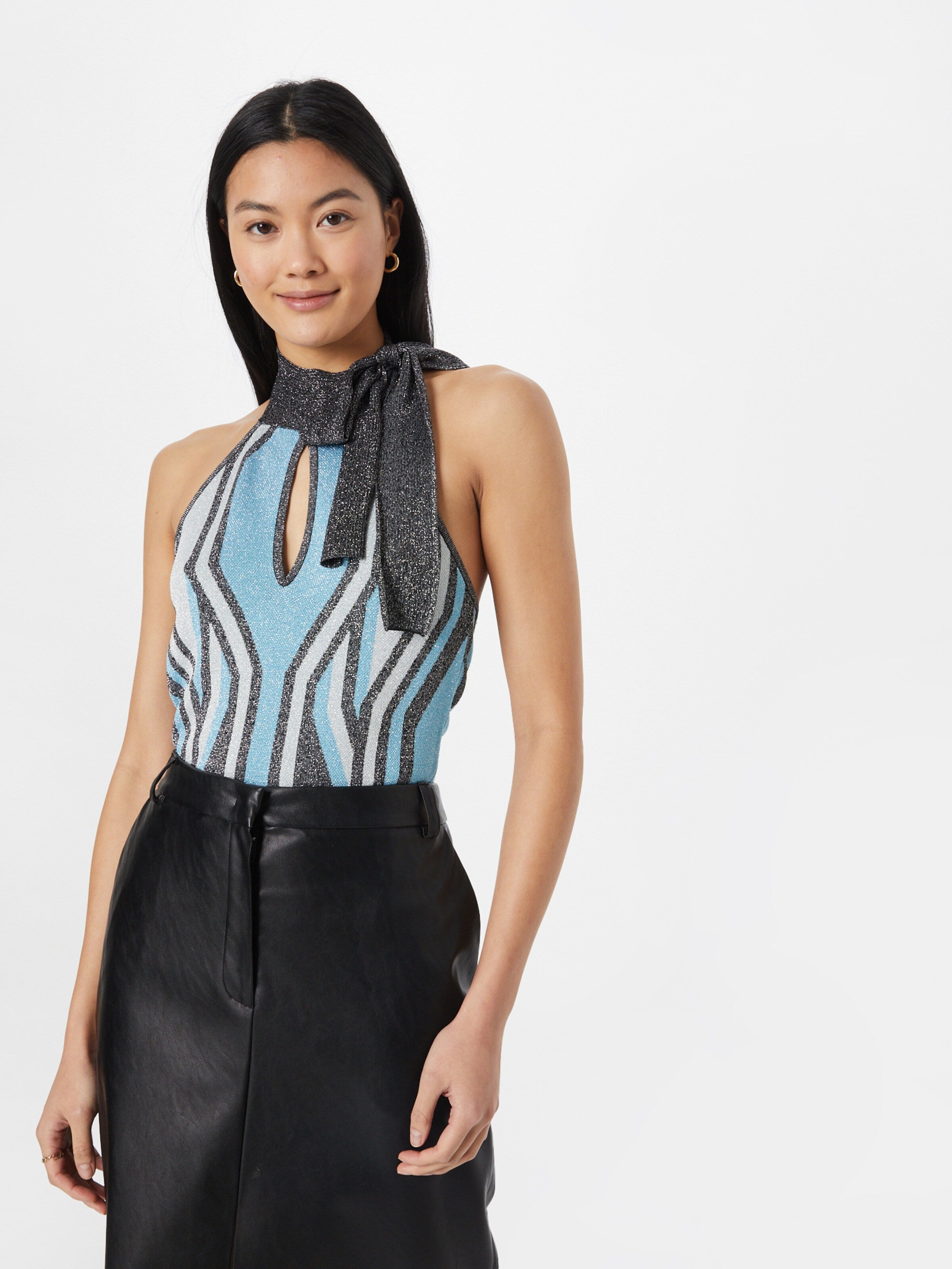 Karen Millen Uitgaanstops Top Dames Lichtblauw