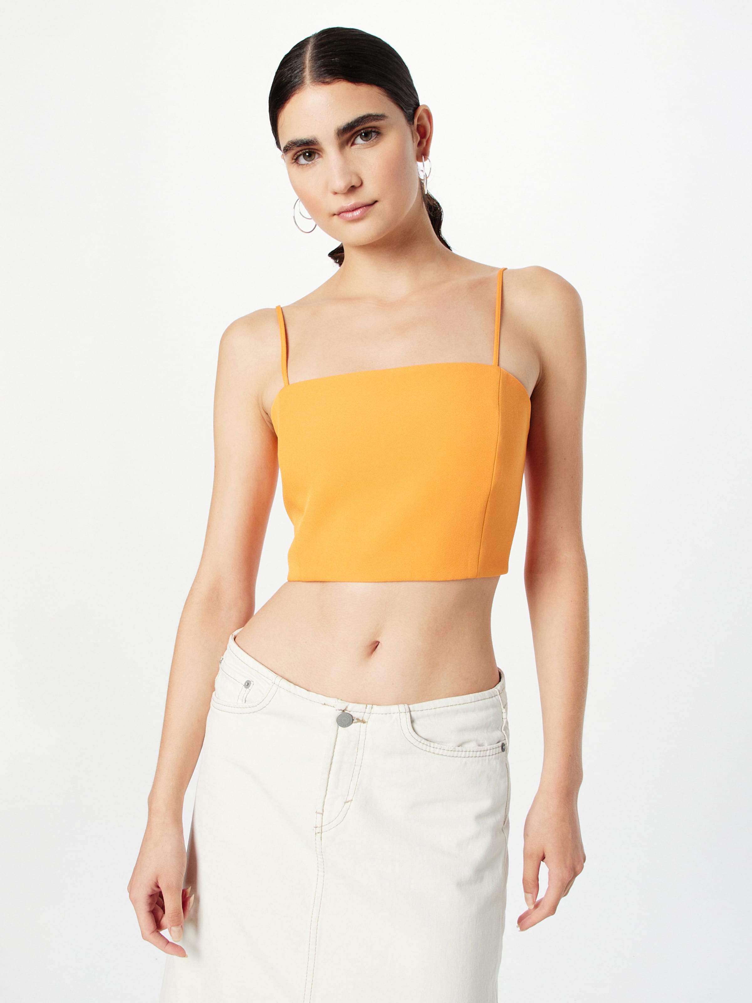 RIVER ISLAND Crop Tops Top Dames Oranje