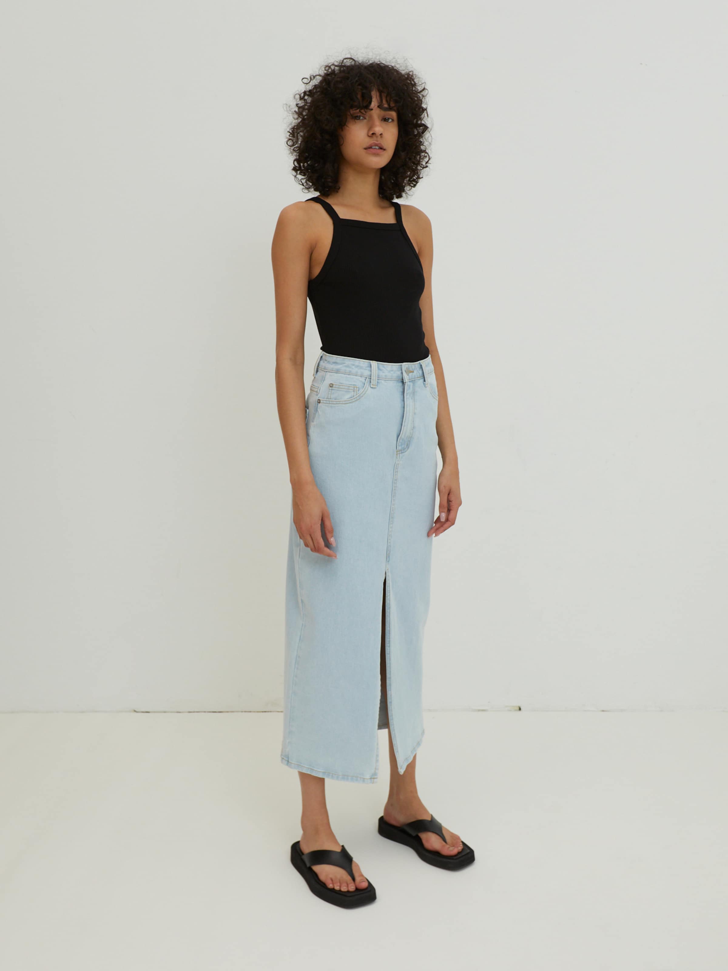 EDITED Tanktops Top Marlee Dames Zwart