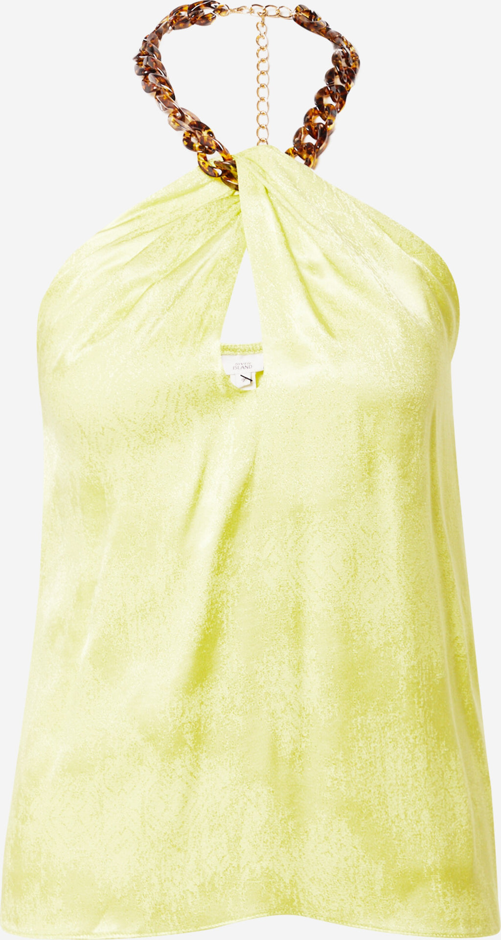 RIVER ISLAND Uitgaanstops Top Dames Geel