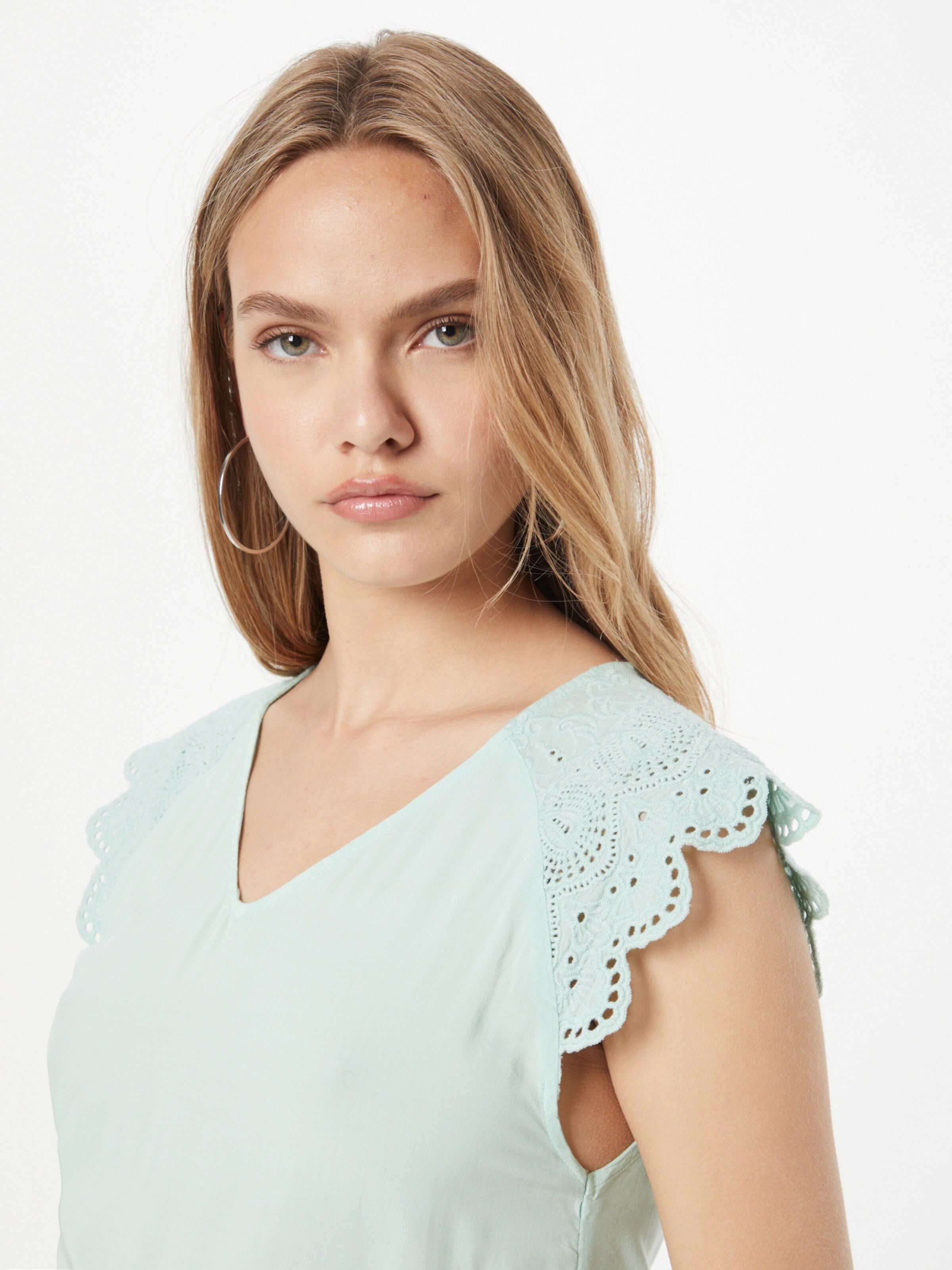 QS By S.Oliver Blouse Tops Blouse Dames Mintgroen