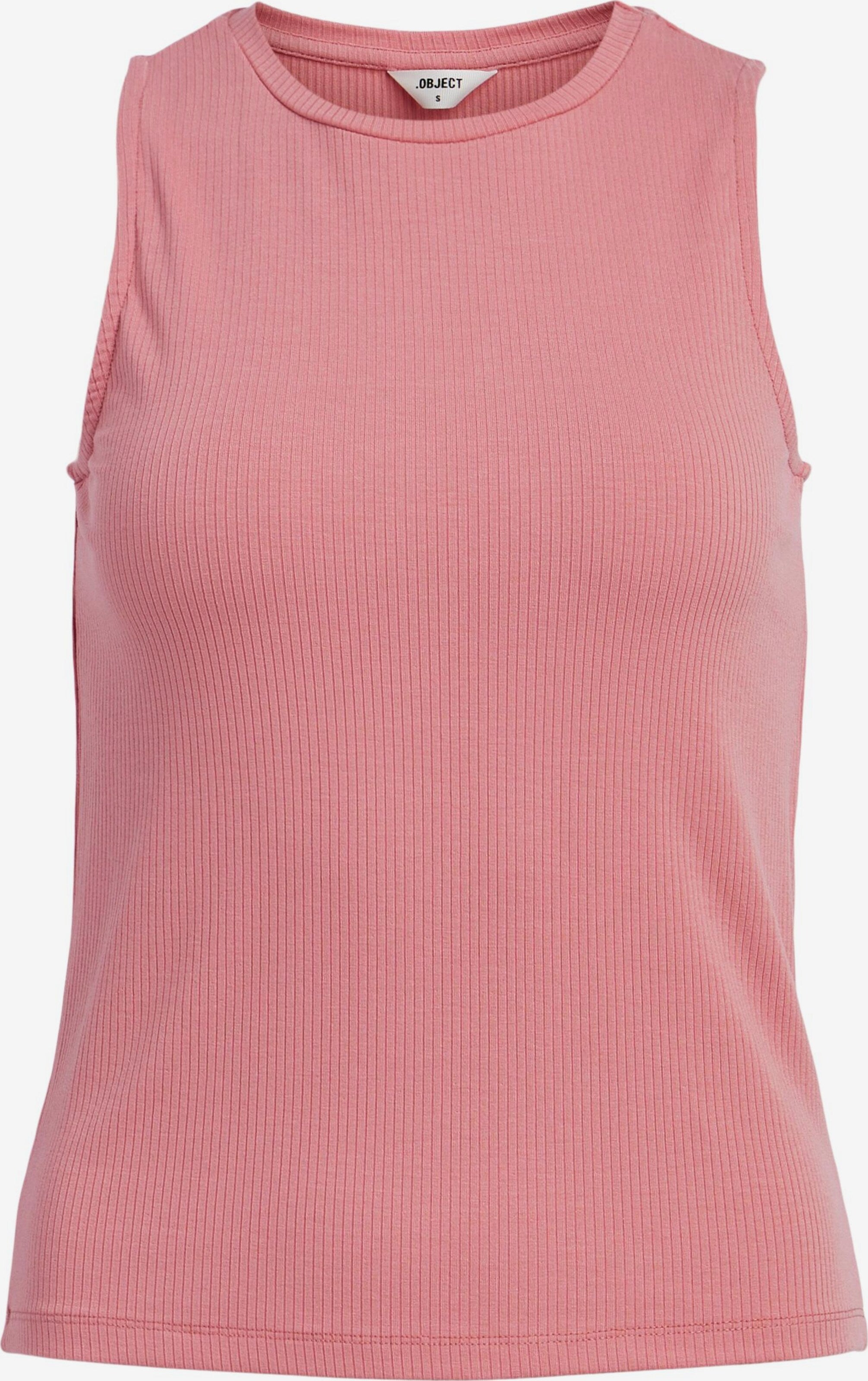 Object Mouwloze Shirts Top JAMIE Dames Oudroze