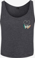 Tanktops Top Dames Grijs Gemêleerd