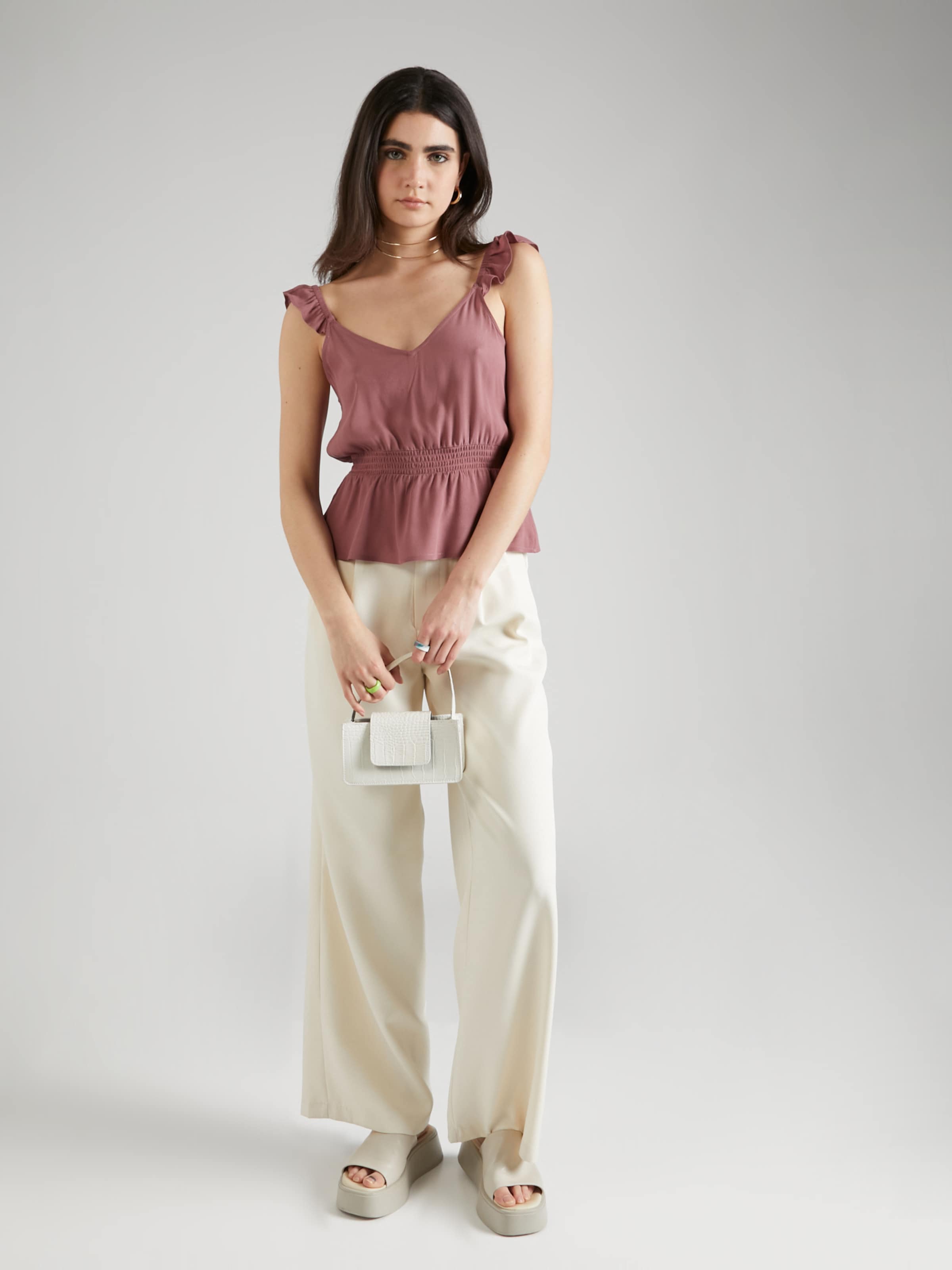 About You Uitgaanstops Top Lillian Dames Roze