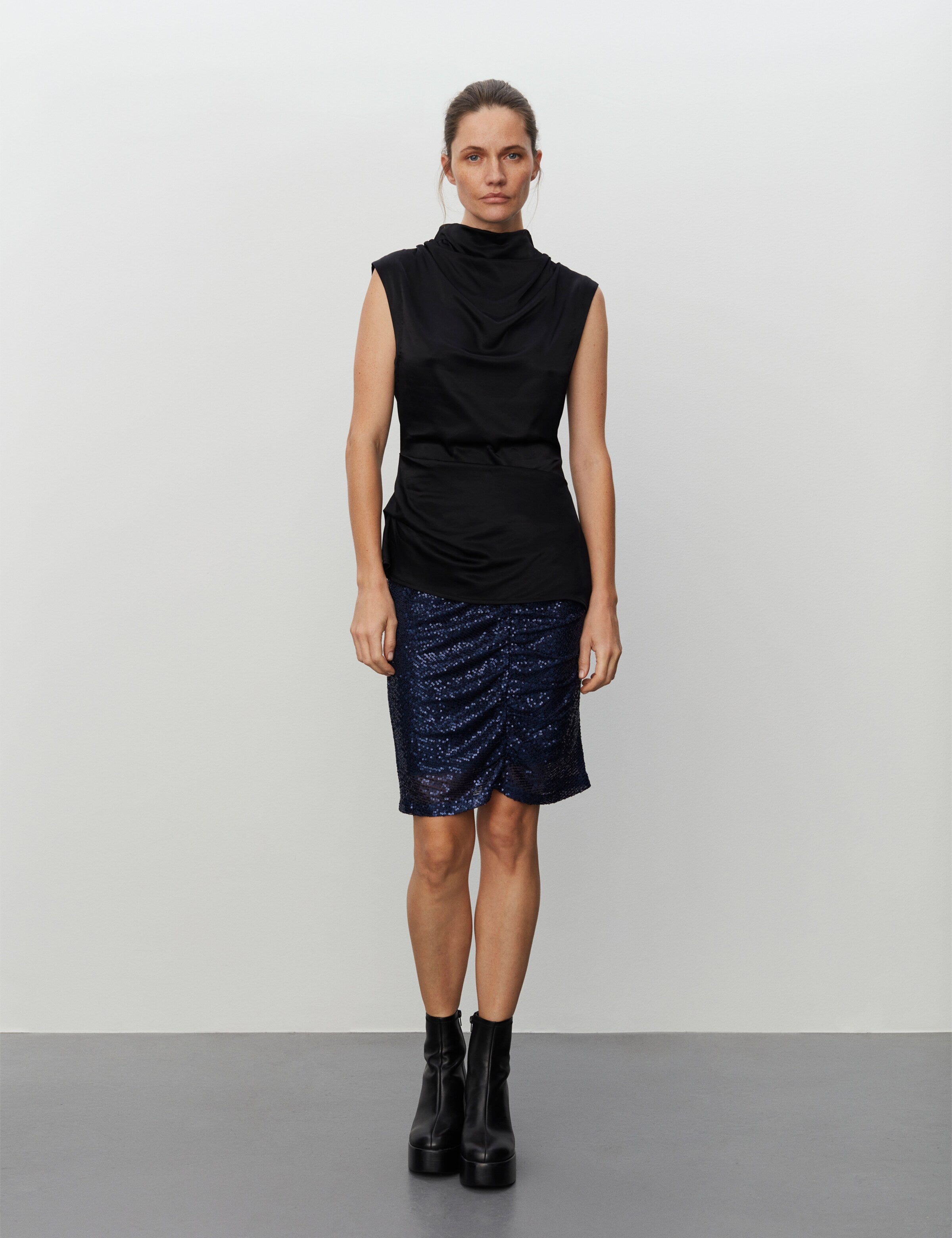  Blouse Tops Blouse Portia Dames Zwart