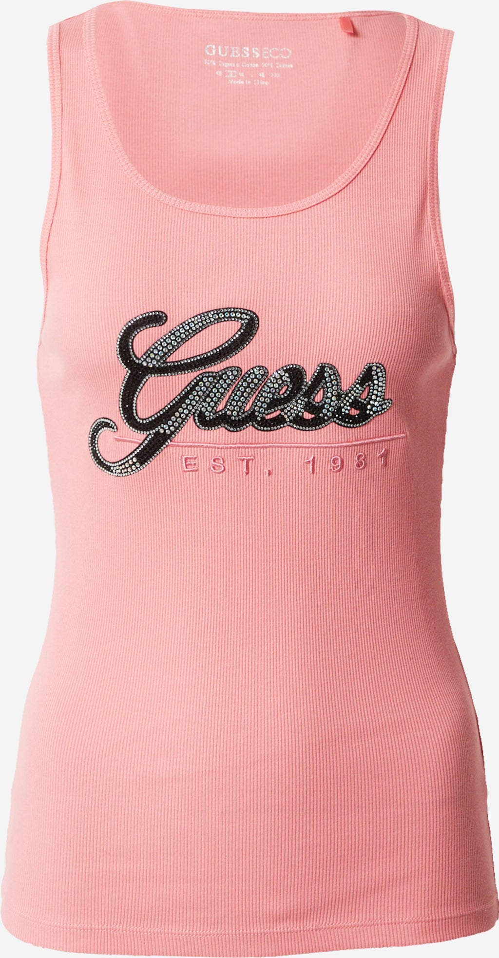 Guess Tanktops Top Dames Pink