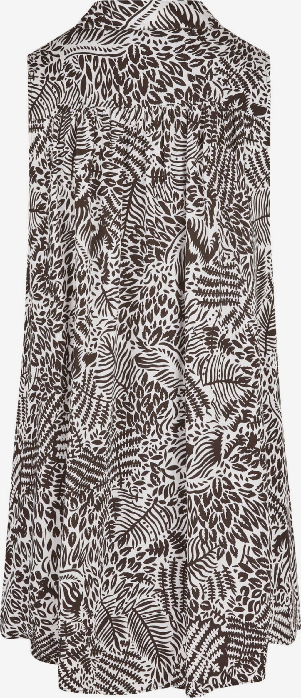 MARC AUREL Blouse Tops Blouse Dames Donkerbruin / Wit
