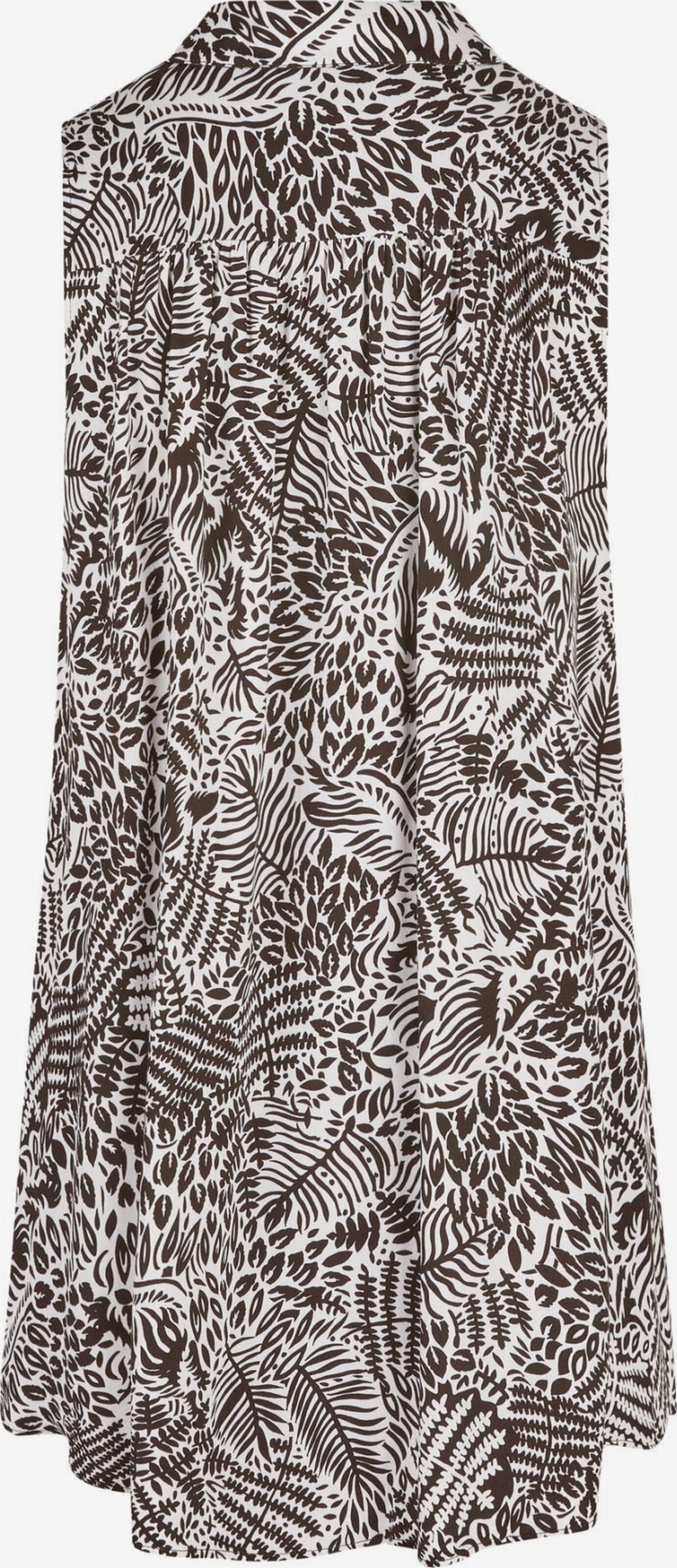 MARC AUREL Blouse Tops Blouse Dames Donkerbruin / Wit