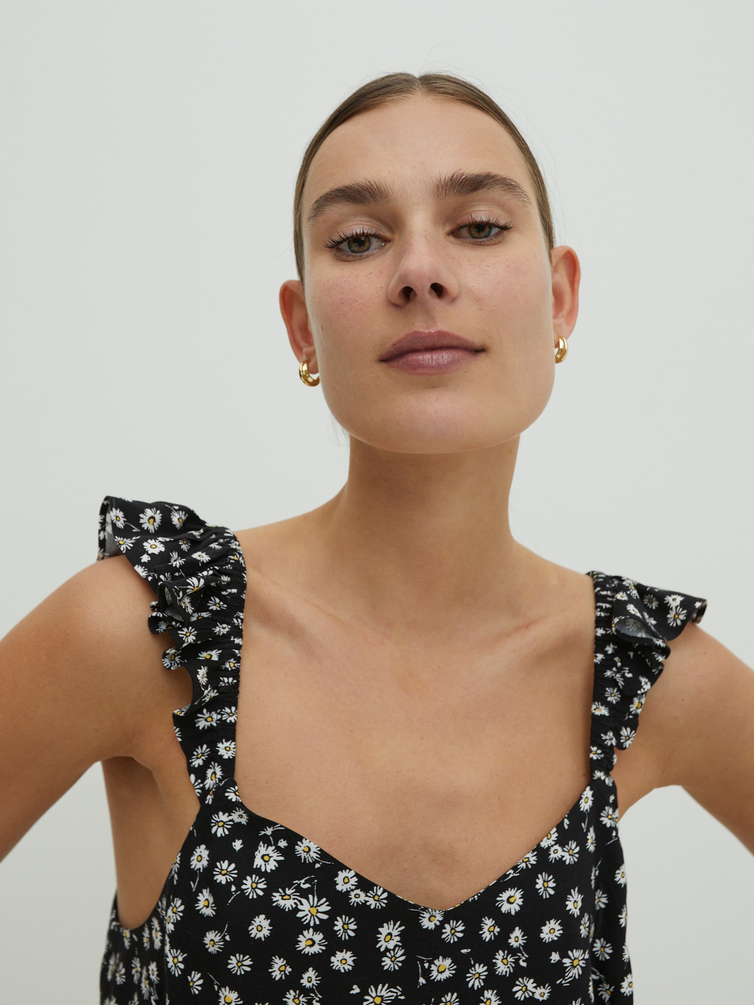 EDITED Tanktops Top Margaret Dames Gemengde Kleuren / Zwart