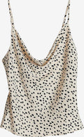 Gina Tricot Spaghetti Tops Top Erika Dames Ecru