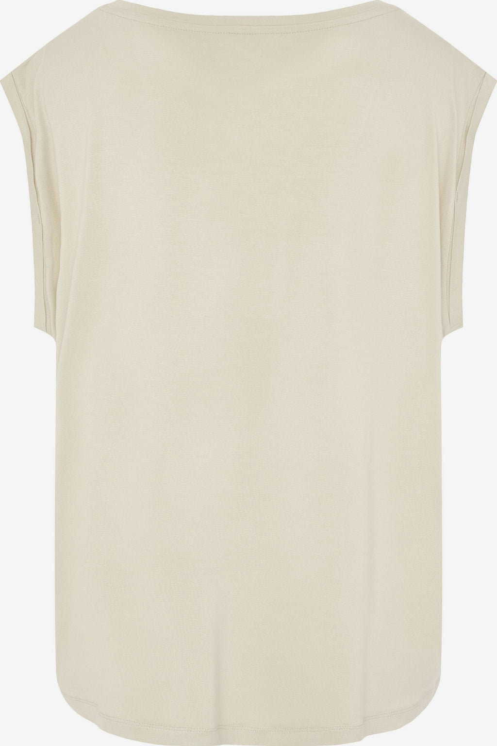  Mouwloze Shirts Top Dames Beige