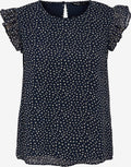 ONLY Blouse Tops Blouse Ann Dames Nachtblauw