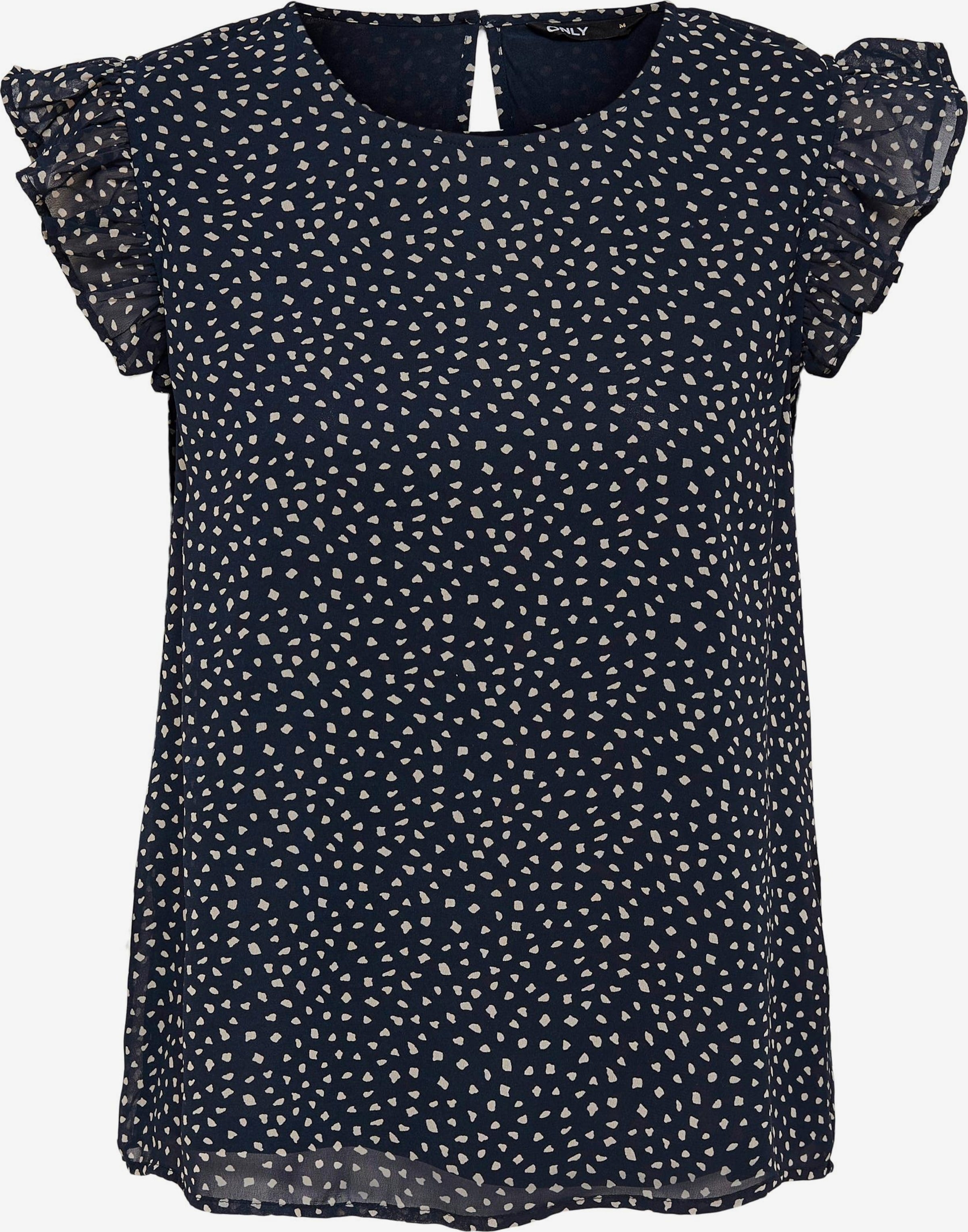 ONLY Blouse Tops Blouse Ann Dames Nachtblauw