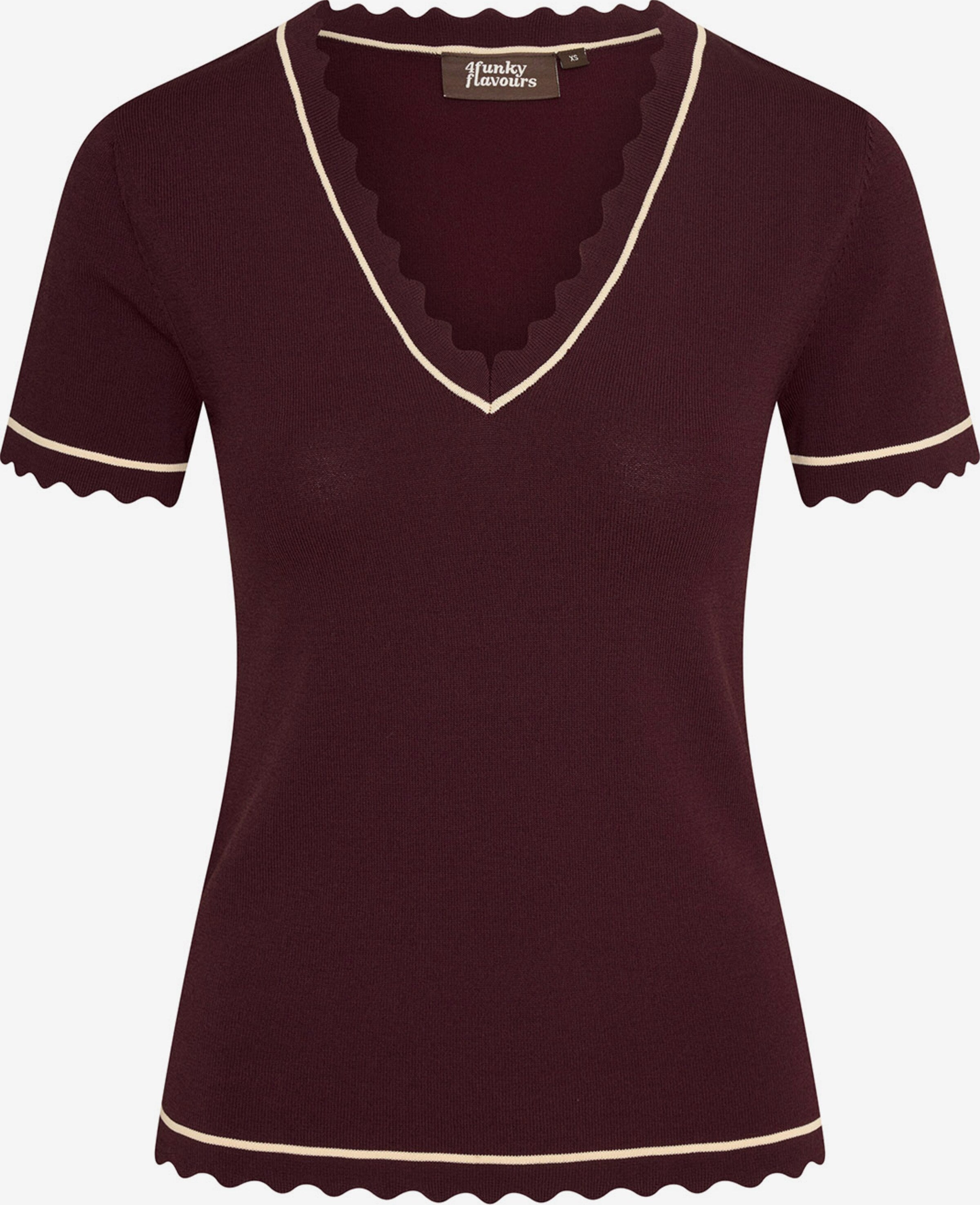  Crop Tops Top Silent Treatment Dames Bordeaux